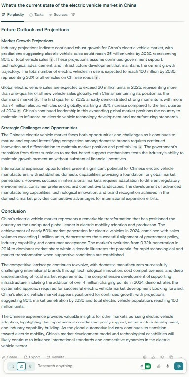 Perplexity AI Deep Research Use Cases